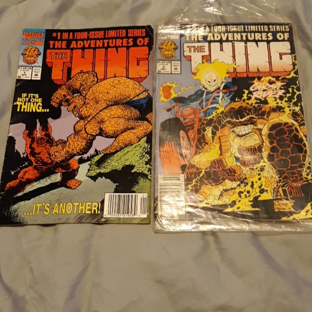 Marvel the Adventures of the thing comics